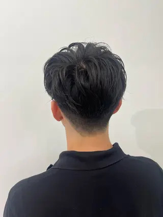 メンズ 透明感カラー🫧 ミクのヘアスタイル