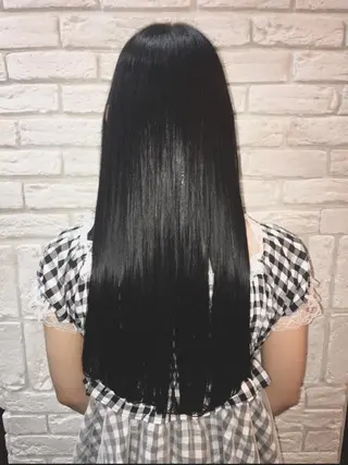 ロング カラー 🦉静かに過ごしたい 方、個室席🦉タナカのヘアスタイル