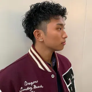 パーマ メンズ SALOWIN表参道店所属・マンツーマン×半個室 まちだきょうすけのヘアスタイル