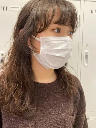 セミロング パーマ 西山梨々【12/1〜 産休を頂きます🎀】のヘアスタイル