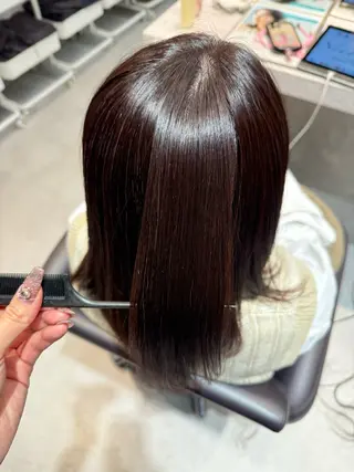 ショート パーマ 縮毛矯正･カラー/ Meiのヘアスタイル