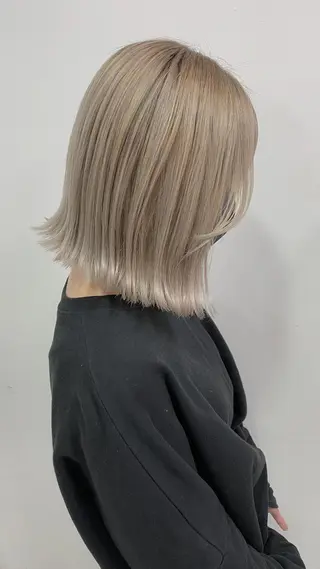 ミディアム カラー 【全席個室/シェアサロン】FRAME + HairEsthe 御堂筋難波店所属・ひらやま りょういちのヘアスタイル