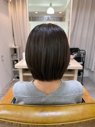 ショート カラー ワンカラーモデル 🧸／金川なづなのヘアスタイル