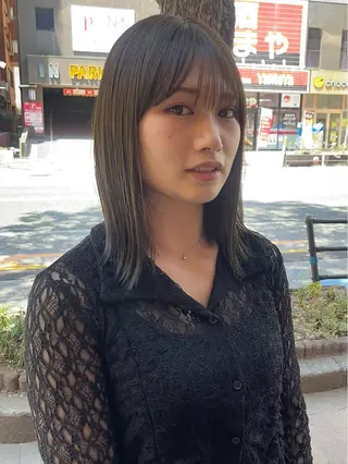 ミディアム 園田 渉 ◤SHIKIO◢のヘアスタイル
