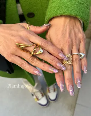 ネイル 40代からの爪を守る ×ケア重視サロン♡のネイルデザイン