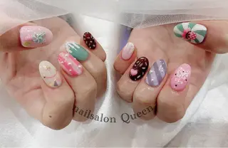 ネイル ネイルサロンクイーン 東京/新宿/大久保のネイルデザイン