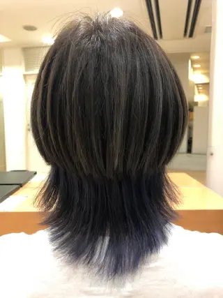 カラー メンズ mod'shair船橋所属・ムロオカ ヨシキのヘアスタイル