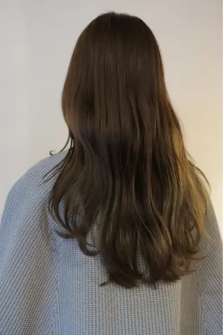 ロング ウシロダ メグミのヘアスタイル