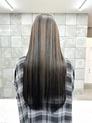 ロング カラー 榛地 渉馬のヘアスタイル