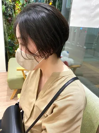 ショート ayaka #パーマ#アレンジのヘアスタイル