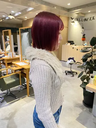 ショート カラー ミユウ👗🎀 /カラーリスト/ボブのヘアスタイル