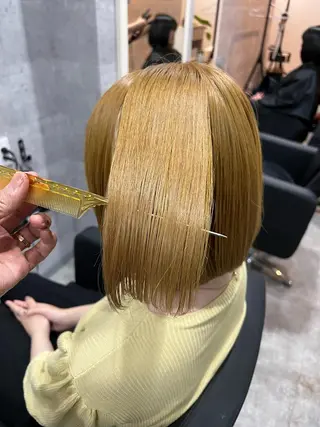 ショート カラー 🌿海山龍馬🌿前髪 /顔まわり/レイヤーのヘアスタイル