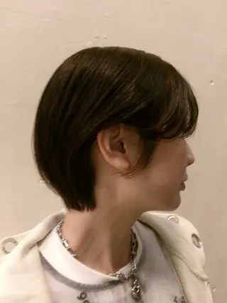 ショート ニワ/レイヤーカット /透明感カラー💎のヘアスタイル