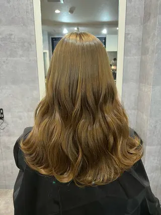 ロング カラー 【DEST】 KAHOのヘアスタイル