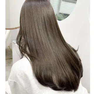 ロング 🎀Reina🎀 ベージュカラー🤍のヘアスタイル
