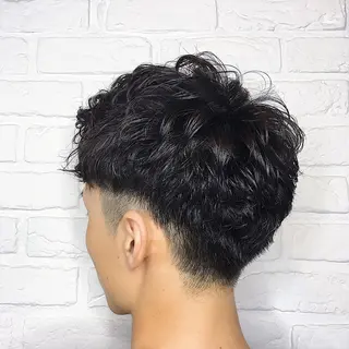 パーマ メンズ メンズサロンLOSS所属・メンズサロン rootのヘアスタイル