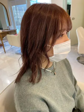 カラー 和田 真依のヘアスタイル