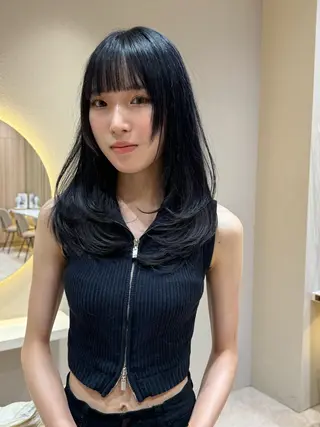 ロング 🩵縮毛矯正・ボブ 岩原朋也🩵のヘアスタイル