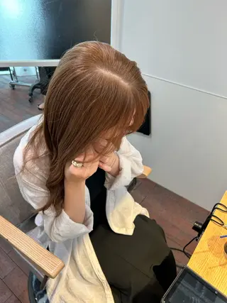 セミロング カラー CURIO/南船場 /RIN💈🍎のヘアスタイル