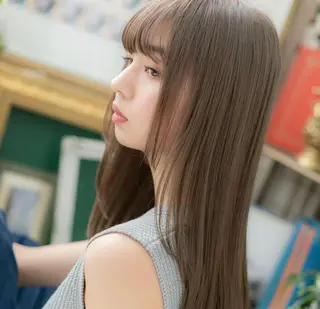 ロング カラー ✨くびれスタイル✨️ 戸嶋穂乃香のヘアスタイル