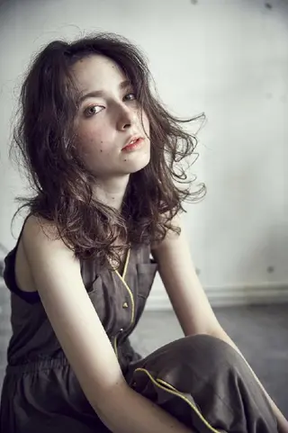 セミロング カラー パーマ Mira 代表 SEKIのヘアスタイル