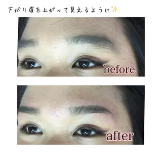 ショート ミディアム セミロング ロング カラー パーマ ヘアアレンジ ネイル マツエク・マツパ 眉毛サロン DUAL 恵比寿の眉毛・アイブロウイメージ