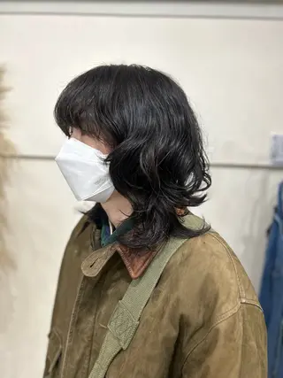 ミディアム パーマ メンズ edge.下北沢所属・渡部 ひろのりのヘアスタイル
