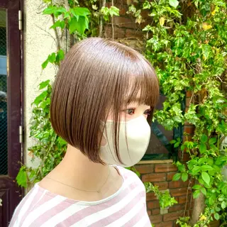 ミディアム カラー ヘアアレンジ FLOW aoyama所属・✨レディース✨ 今だけカット￥０大石のヘアスタイル