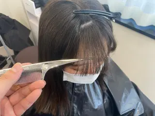 韓国風cut/ 縮毛矯正/正岡幹康のヘアスタイル