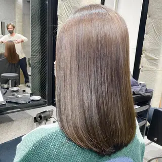 ミディアム ♡HARUKA/縮毛 /髪質改善/BOBのヘアスタイル