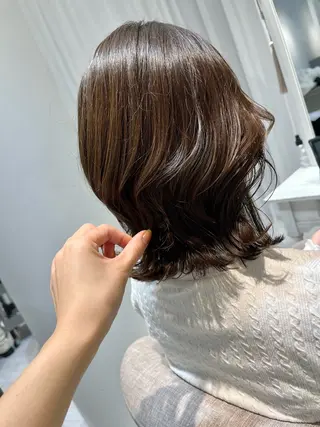 ミディアム ボブ/レイヤー/ 茉莉花のヘアスタイル