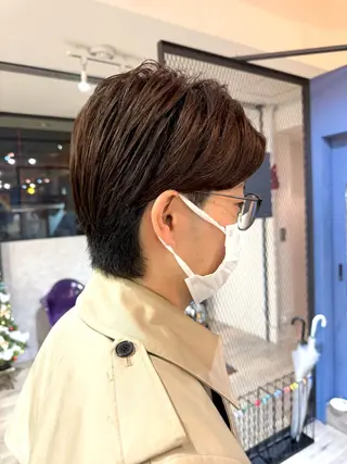 メンズ 米元 春奈のヘアスタイル