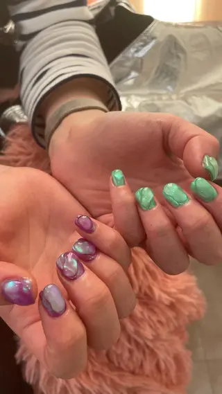 ネイル ゆびノさき茨木店 ニュアンス/アートのネイルデザイン