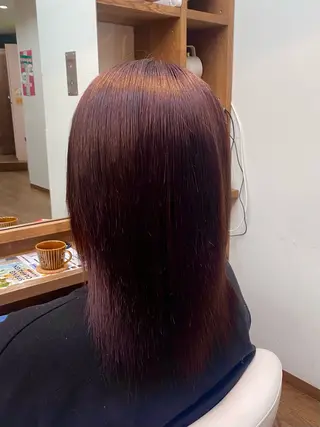 ロング カラー I's hair NUBOU所属・小守林 蘭のヘアスタイル