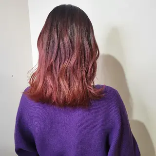 セミロング 🇰🇷透明感×ハイ トーン🌟tomoのヘアスタイル