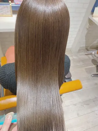 ロング 小島あゆ美/髪質改善 /縮毛矯正/ケラコラのヘアスタイル