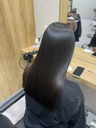 ロング 透明感カラー 縮毛矯正/ジャックのヘアスタイル
