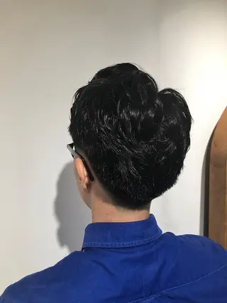 ショート メンズ 高橋 英彦のヘアスタイル