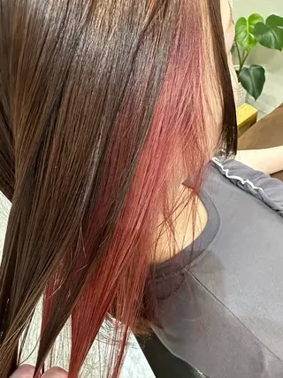ミディアム カラー kaminote所属・福西 晃希のヘアスタイル
