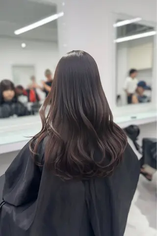 ロング カラー ブリーチなし🤍透明 感カラー🤍しゅうじのヘアスタイル