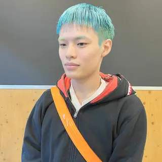 ショート カラー メンズ アラキチヒロ THE REMMYのヘアスタイル