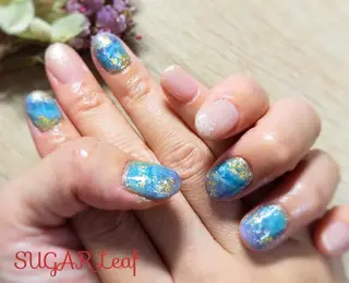 ネイル SUGAR Leafのネイルデザイン