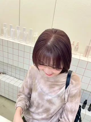 カラー 🌸花屋併設🌸石垣 友基のヘアスタイル