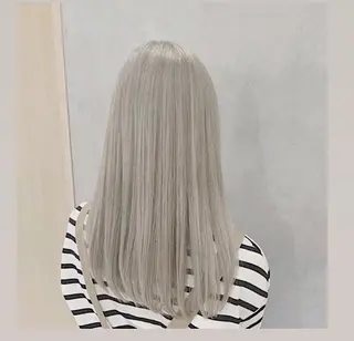 セミロング 城 健太郎 💎ハイトーンのヘアスタイル