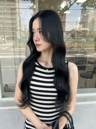 ロング カラー mir所属・長山 茉白のヘアスタイル