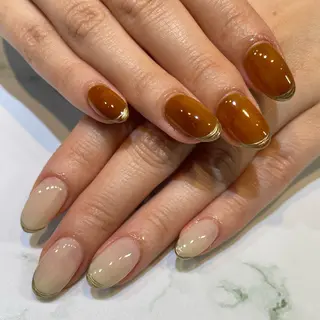 ネイル 糀屋 彩奈のネイルデザイン