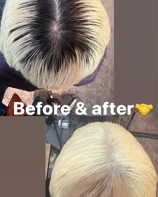 ショート ハイトーンカラー🍑 心斎橋のヘアスタイル