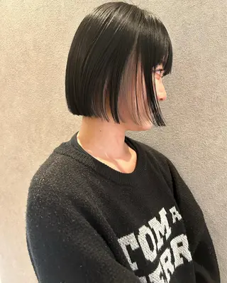 ショート coto所属・大人かわいい🫧ボブ 高野菜瑠のヘアスタイル