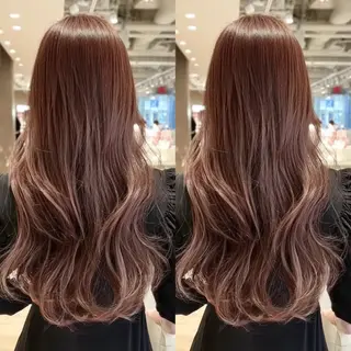 ロング 艶カラー🦄 アヤナのヘアスタイル