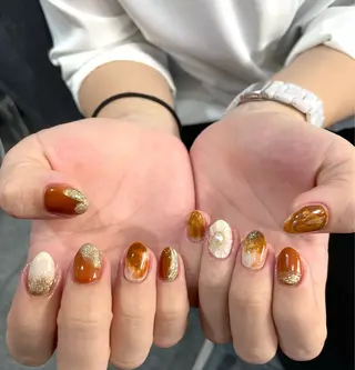 ネイル ゆず秋葉原 Vickyのネイルデザイン